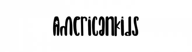 American Kids  Fuentes Gratis Descargar