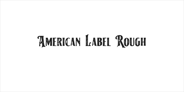American Label Rough Logo