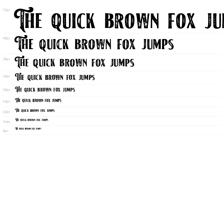 American Label Rough Waterfall