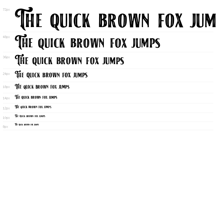 American Label Strip Waterfall