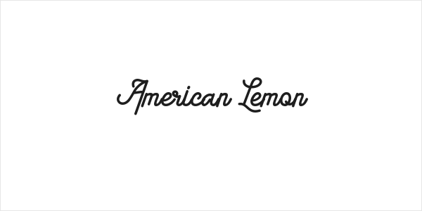 American Lemon Logo