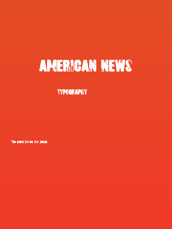 American News Poster