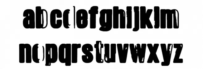 American News Caratteri MINUSCOLO