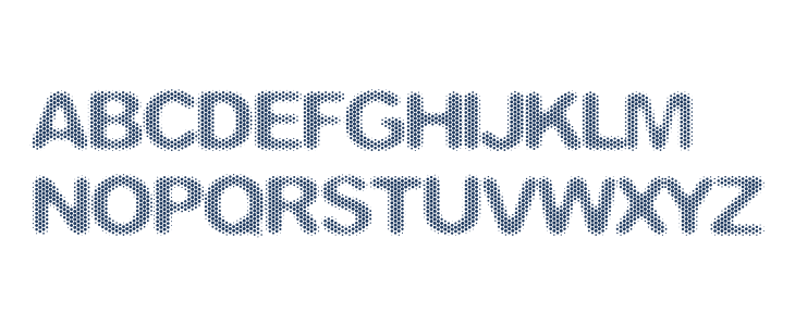 American Offset Lowercase