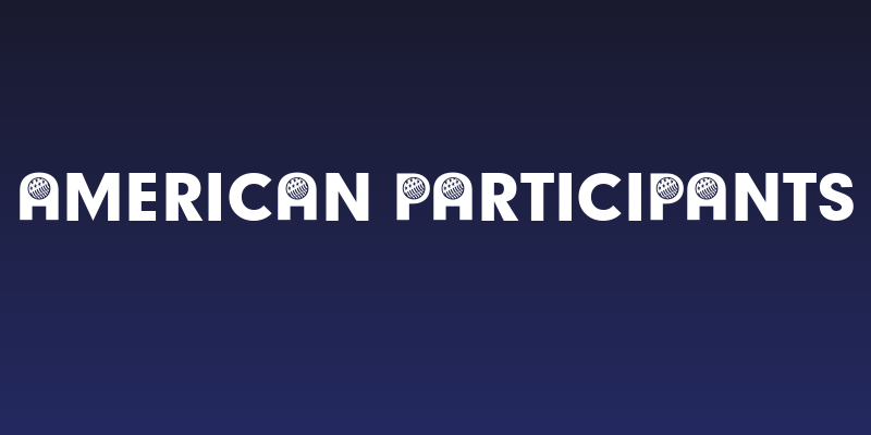 American Participants Social Header