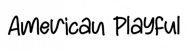 American Playful Caratteri