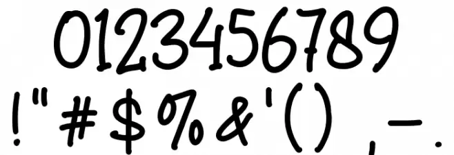 American Playful Caratteri ALTRI CARATTERI