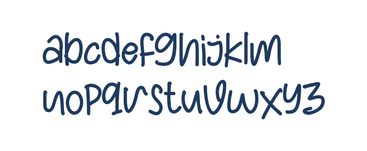 American Playful Lowercase