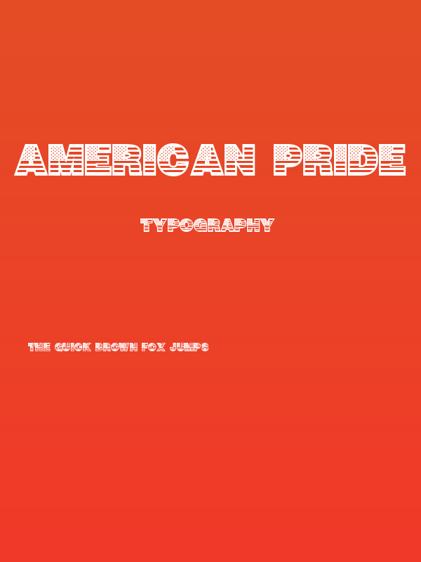 American Pride Poster