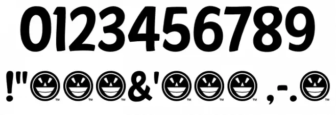 American Purpose Casual 01 Font OTHER CHARS