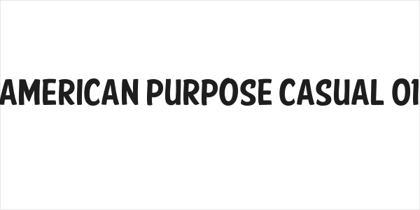 American Purpose Casual 01 Logo