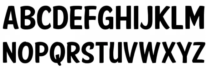 American Purpose Casual 01 Schriftart Groß