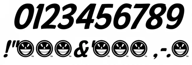 American Purpose Casual 02 Font OTHER CHARS