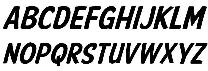American Purpose Casual 02 Font LOWERCASE