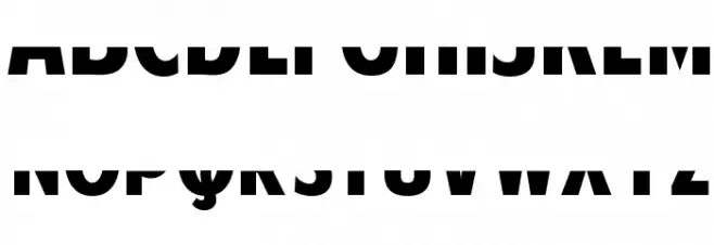 American Purpose STRIPE 1 Bold Italic फ़ॉन्ट अपरकेस