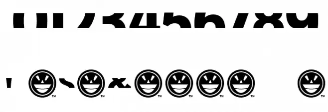 American Purpose STRIPE 1 Bold Font OTHER CHARS