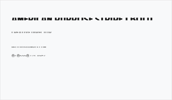 American Purpose STRIPE 1 Bold Business Card