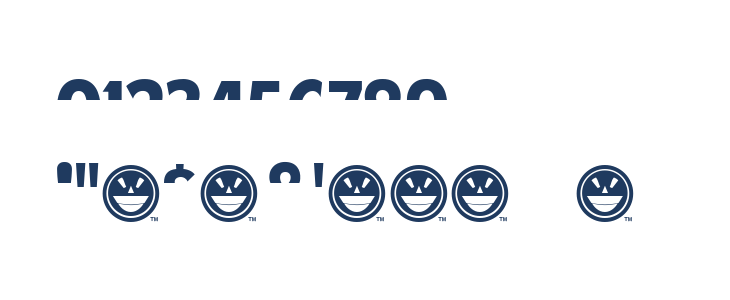 American Purpose STRIPE 1 Normal Italic Other Characters