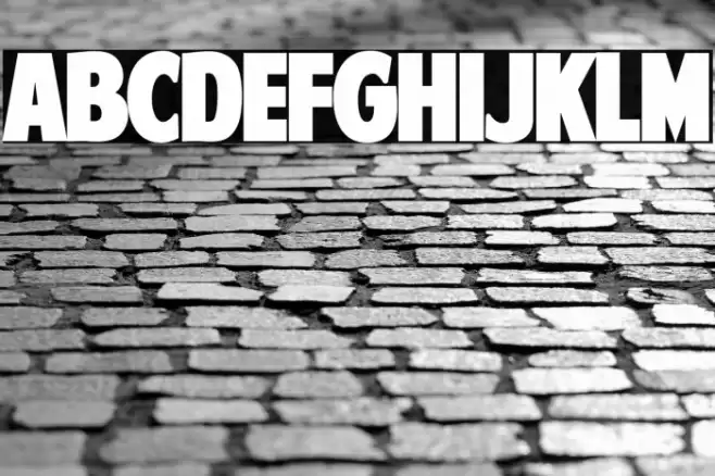 American Purpose STRIPE 1 Normal Font examples