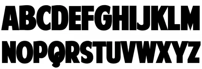 American Purpose STRIPE 1 Normal Font LOWERCASE