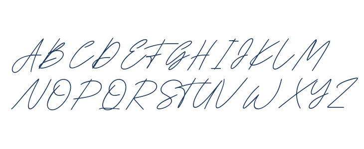 American Signature Uppercase