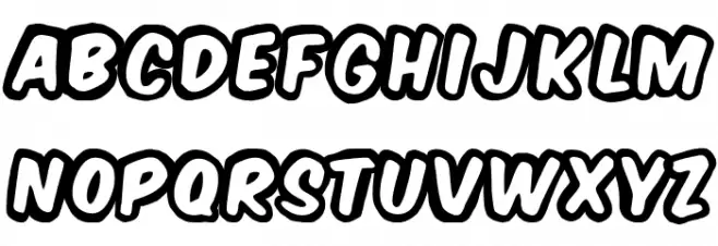 American Signs Шрифта ВЕРХНИЙ
