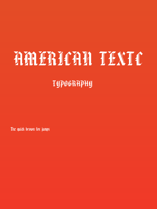 American TextC Poster