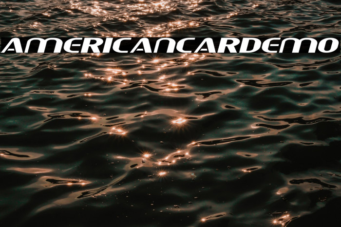 AmericanCarDemo Example 1