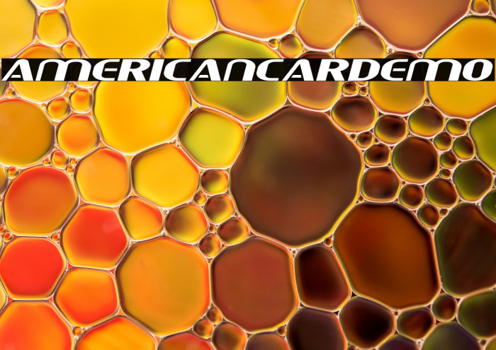 AmericanCarDemo Example 2