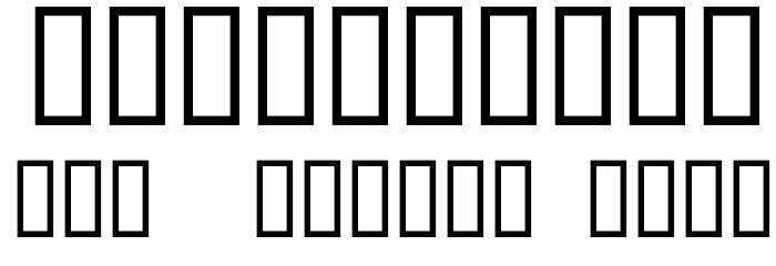 AmericanCheese Font OTHER CHARS