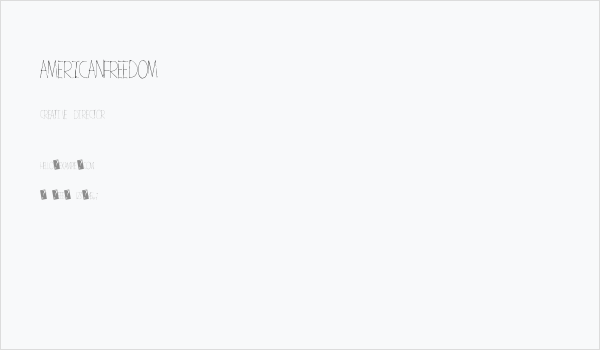 AmericanFreedom Business Card