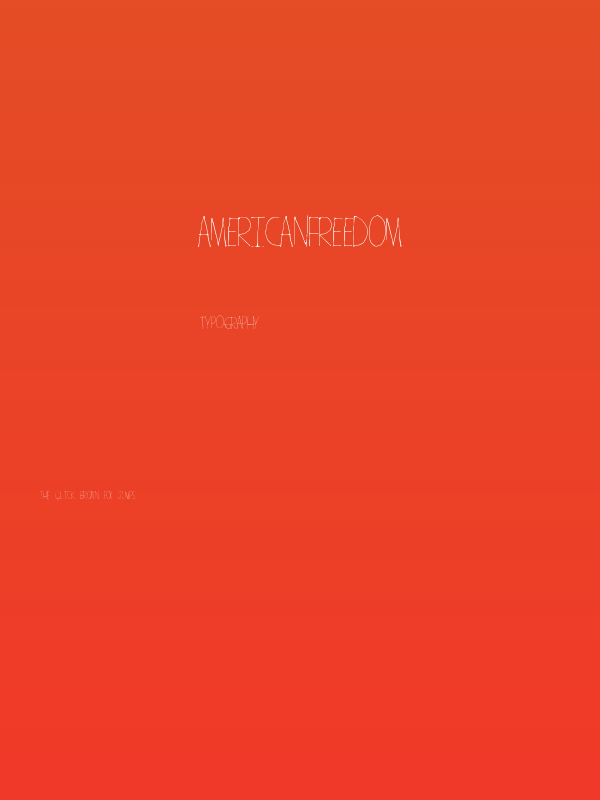 AmericanFreedom Poster