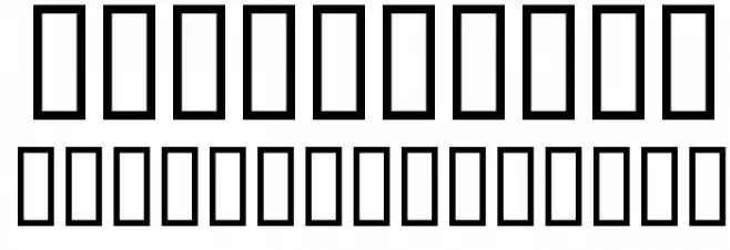 AmericanIndian Font OTHER CHARS