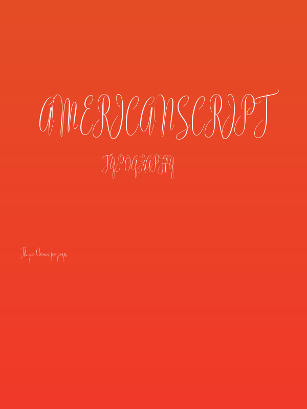 AmericanScript Poster
