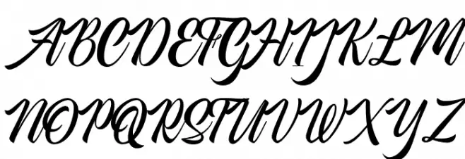AmericanSignerPersonalUse-Reg Schriftart Groß