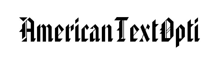 AmericanTextOpti Font - FFonts.net