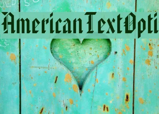 AmericanTextOpti Example 1