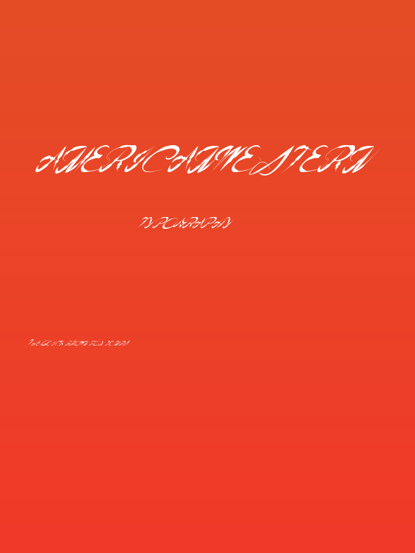 AmericanWestern Poster