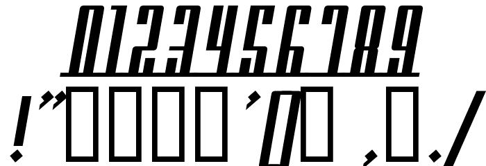 Americana Dreams Bold Font OTHER CHARS