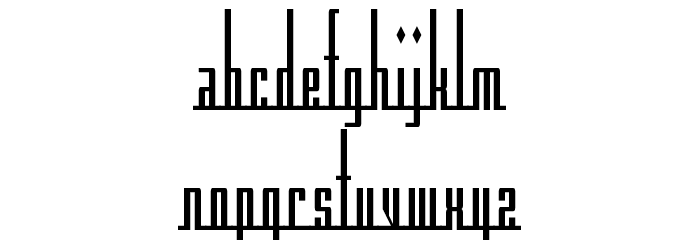 Americana Dreams CondUpright フォント 小文字