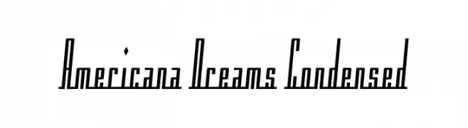 Americana Dreams Condensed 