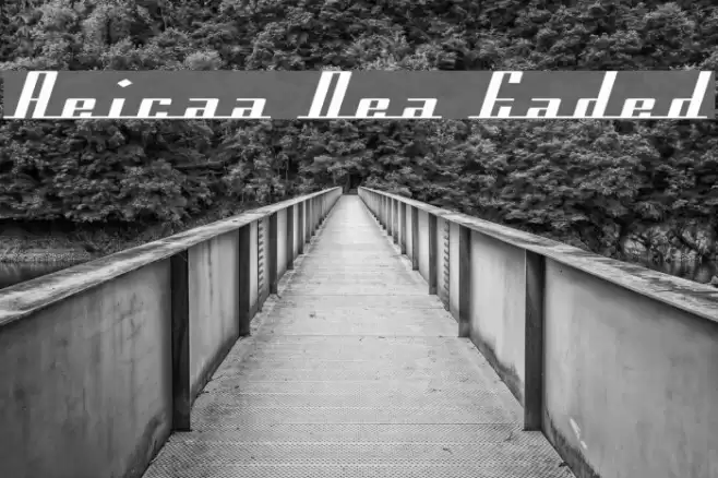 Americana Dreams Expanded Font examples