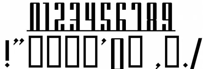 Americana Dreams SC Upright Font OTHER CHARS