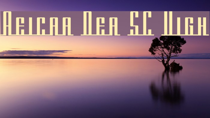 Americana Dreams SC Upright Font examples