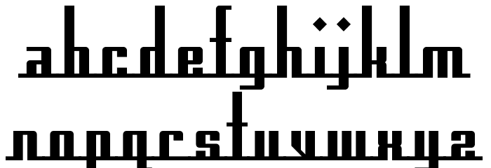 Americana Dreams Upright Bold Font LOWERCASE