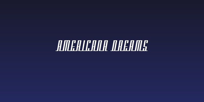 Americana Dreams Social Header