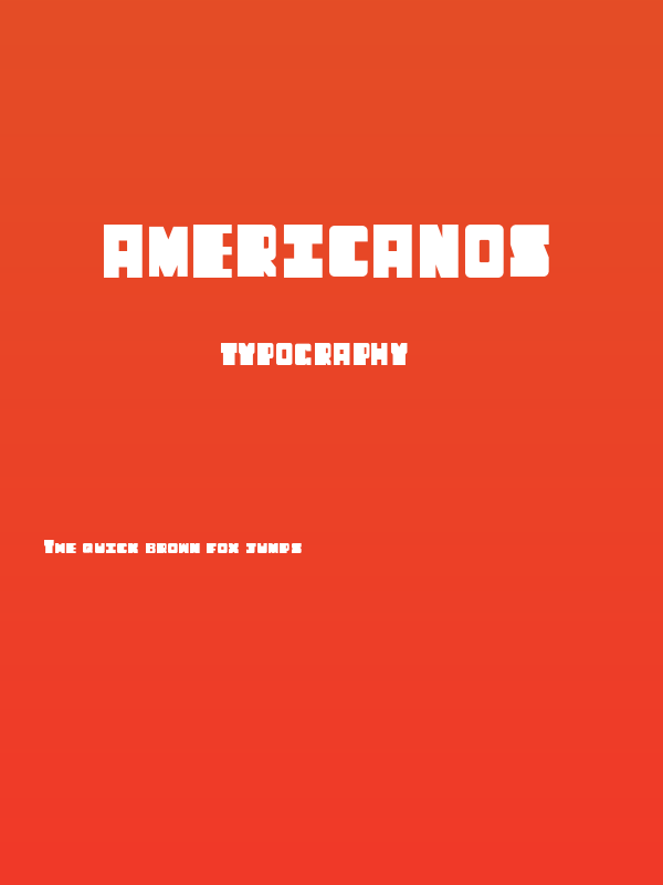 Americanos Poster