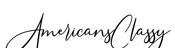 Americans Classy  baixar fontes gratis