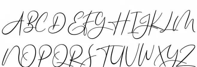 Americans Classy Font Litere mari