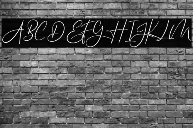 Americans Classy Font examples